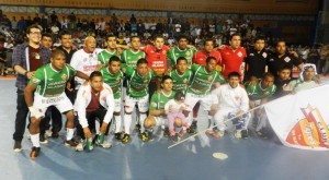 Primero de Mayo en su debut empató ante Trujillanos FC (Foto: PeruFutsal.pe)